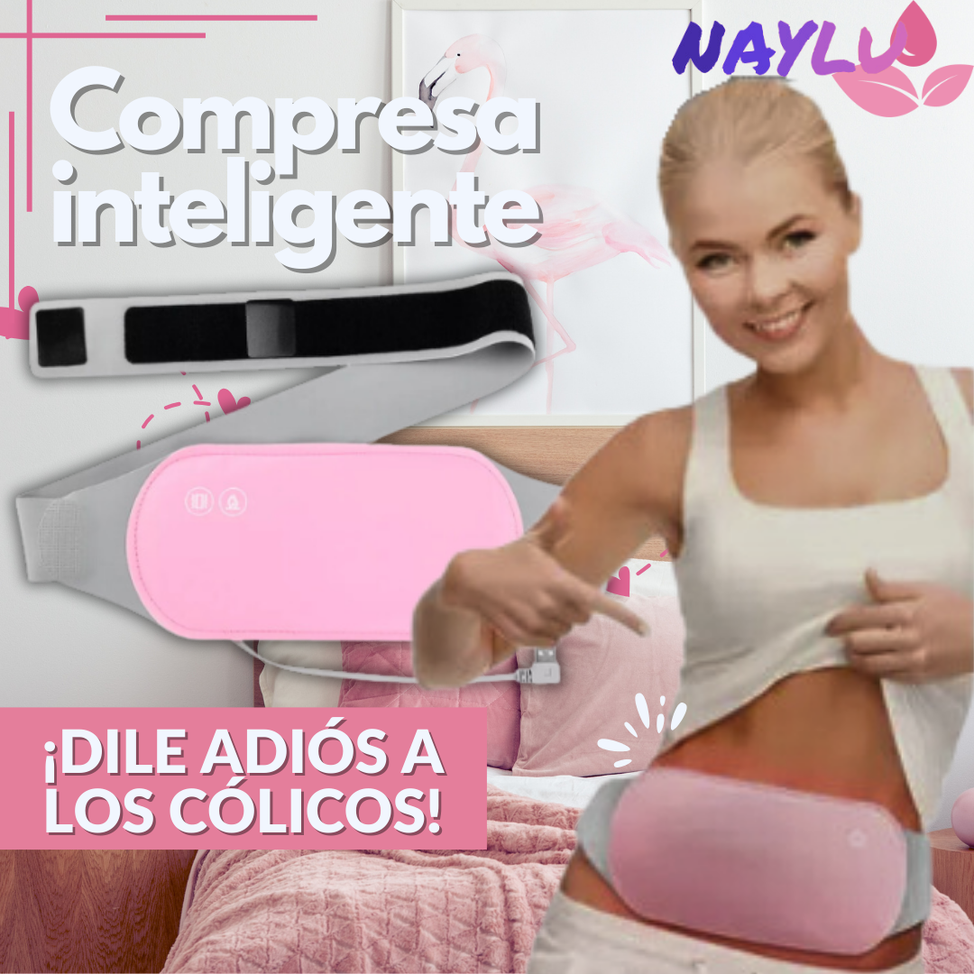 Compresa menstrual de Vibración Térmica 2 en 1